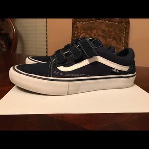Vans Old Skool Velcro in Dark Blue/ Ultra Cushion